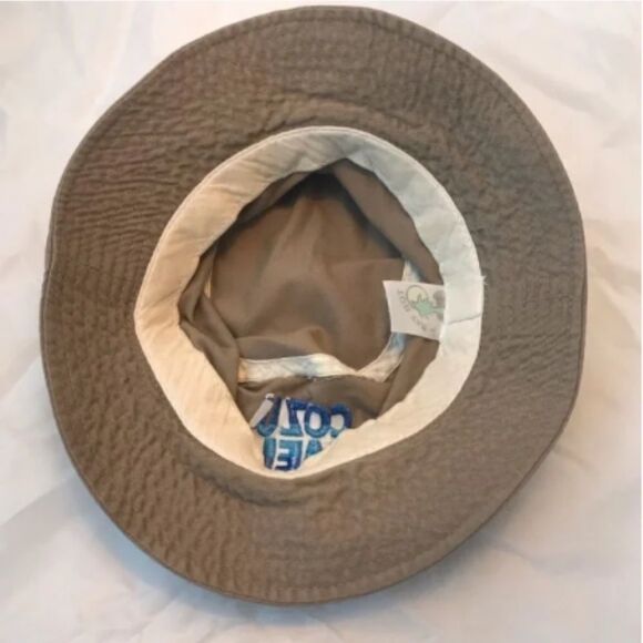 Kid's Bay Hot Cozumel Mexico Tan Khaki Bucket Hat - Picture 6 of 11